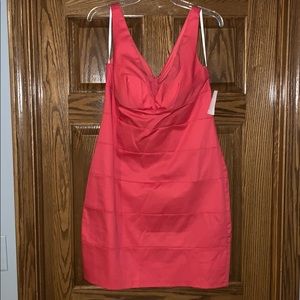 NWT Bodycon Style Coral Dress